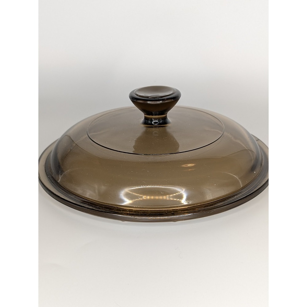 Pyrex Visions Amber Glass #623C Lid 1.5 Quart Casserole Dish REPLACEMENT 623-C - Picture 7 of 16